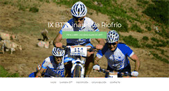 Desktop Screenshot of linaresderiofriobtt.com